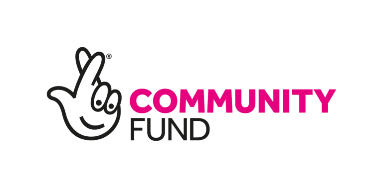 community funded national lottery logo