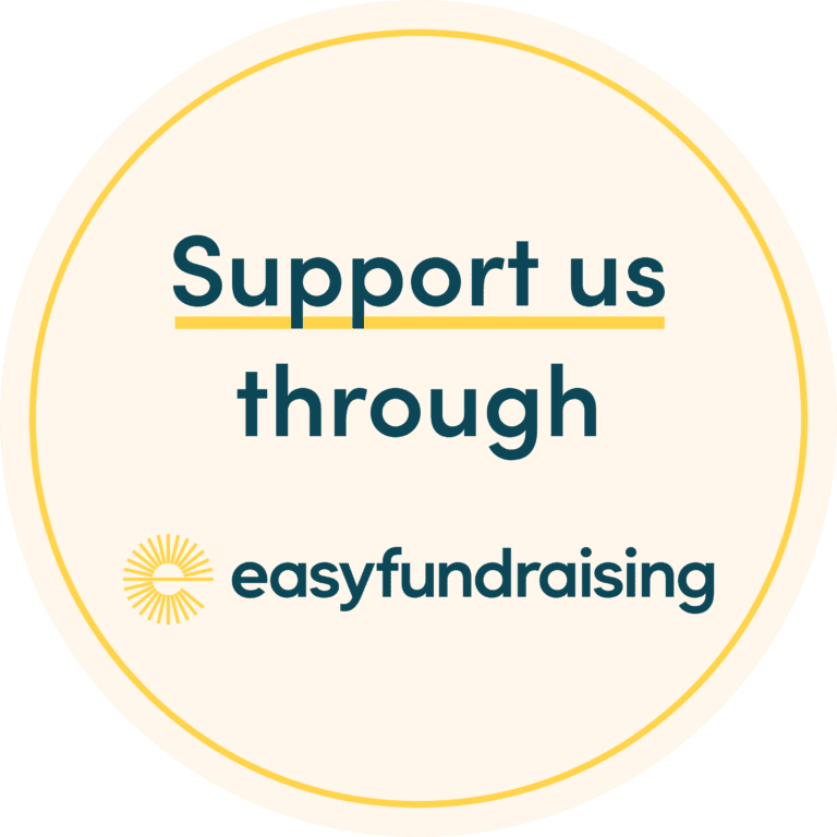 support us through easyfundraising logo