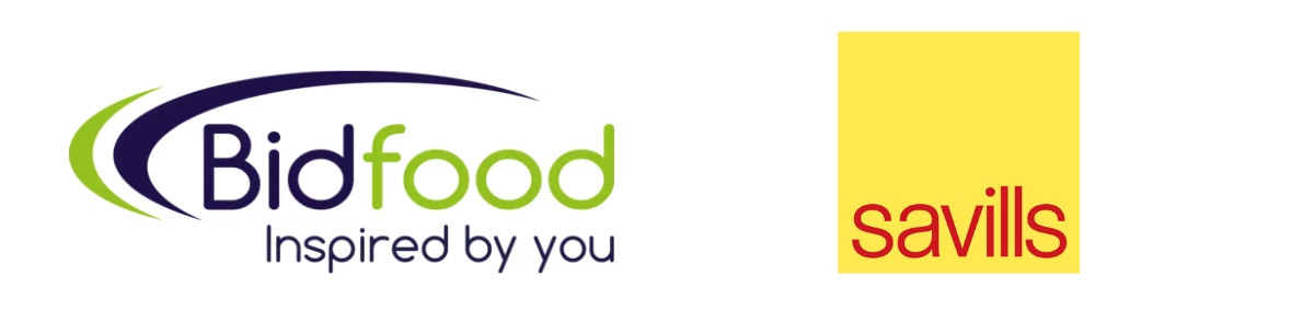 bidfood and savills logo